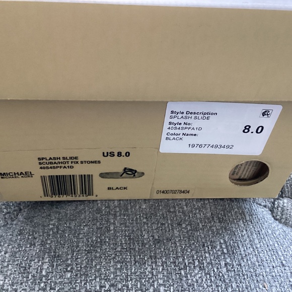 Michael Kors MICHAEL MMK Splash Slide Sandals, size 8 - Picture 5 of 10